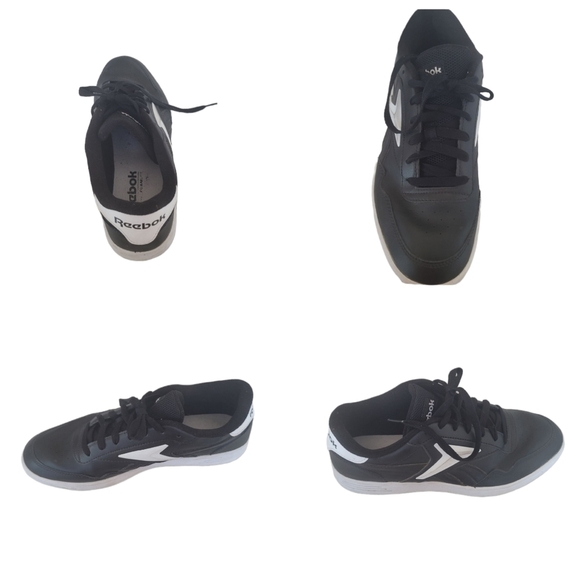 REEBOX Black/White Reebok US Size 9.5 Code 320FV0264 Men Blk/Wht - Picture 4 of 9